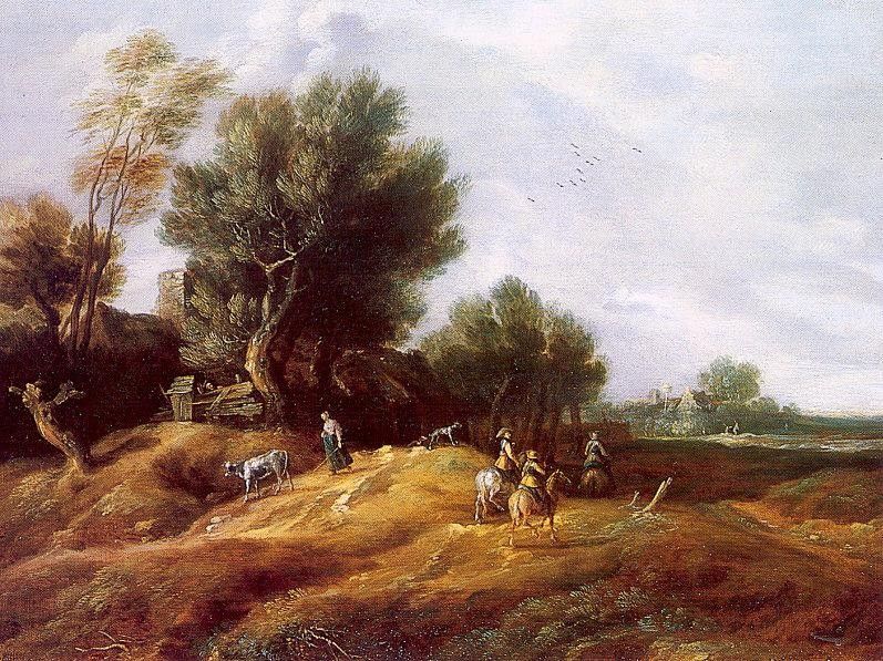Unknown peeters Landscape with Dunes